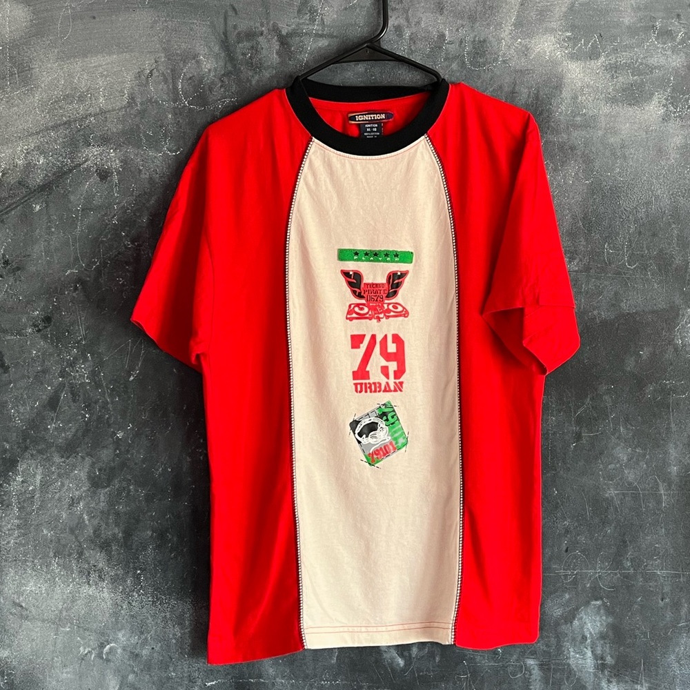 Red and White Ignition T-Shirt
